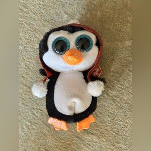 Ty Beanie Boo “Gale” Holiday Penguin Plush 6” Big Eyes Christmas